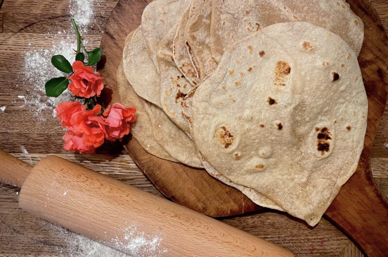 Freshly Milled Whole Wheat Tortillas