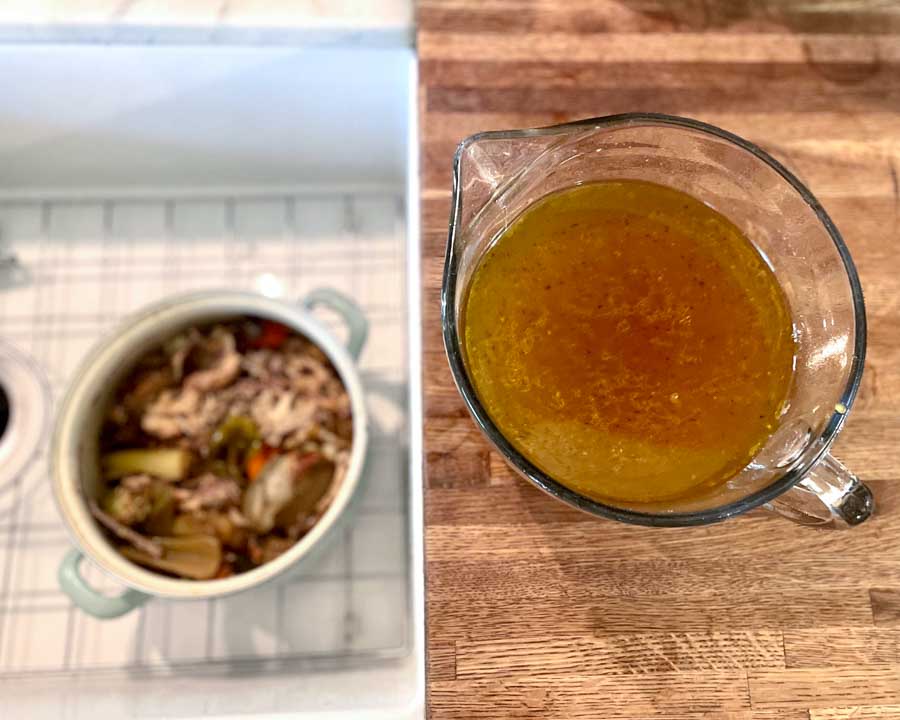 homemade bone broth recipe