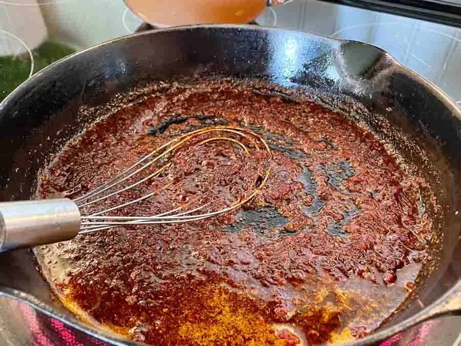 Homemade creamy Chicken enchiladas