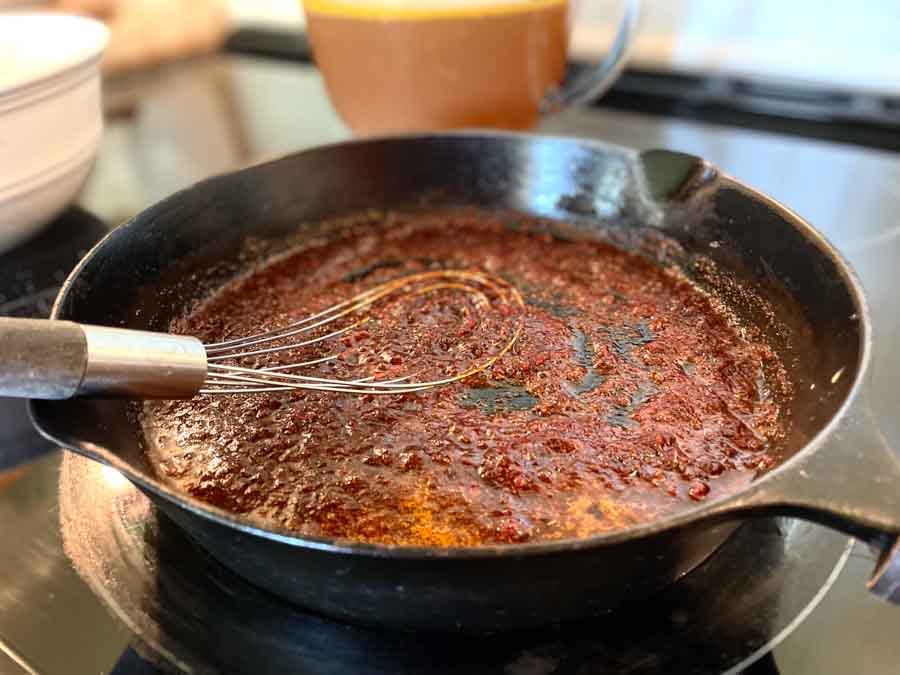 Homemade creamy Chicken enchiladas